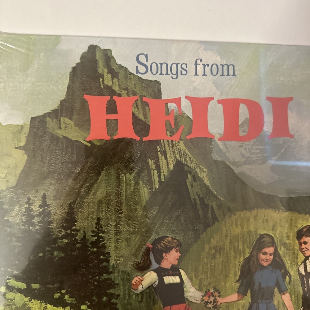 Sealed 1968 Disneyland Record HeidiSongs DQ-1327 Vinyl LP - Picture 5 of 11